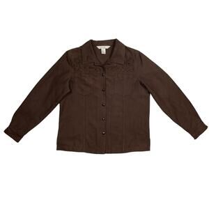 Napa Valley Suede Western Shirt